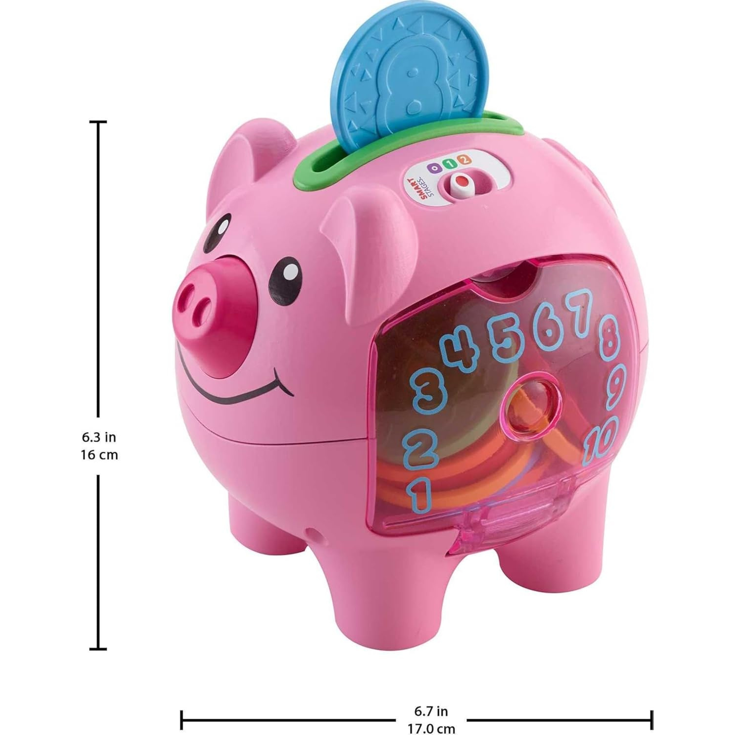 Fisher-Price Laugh & Learn Smart Stages Piggy Bank 智慧學習小豬撲滿