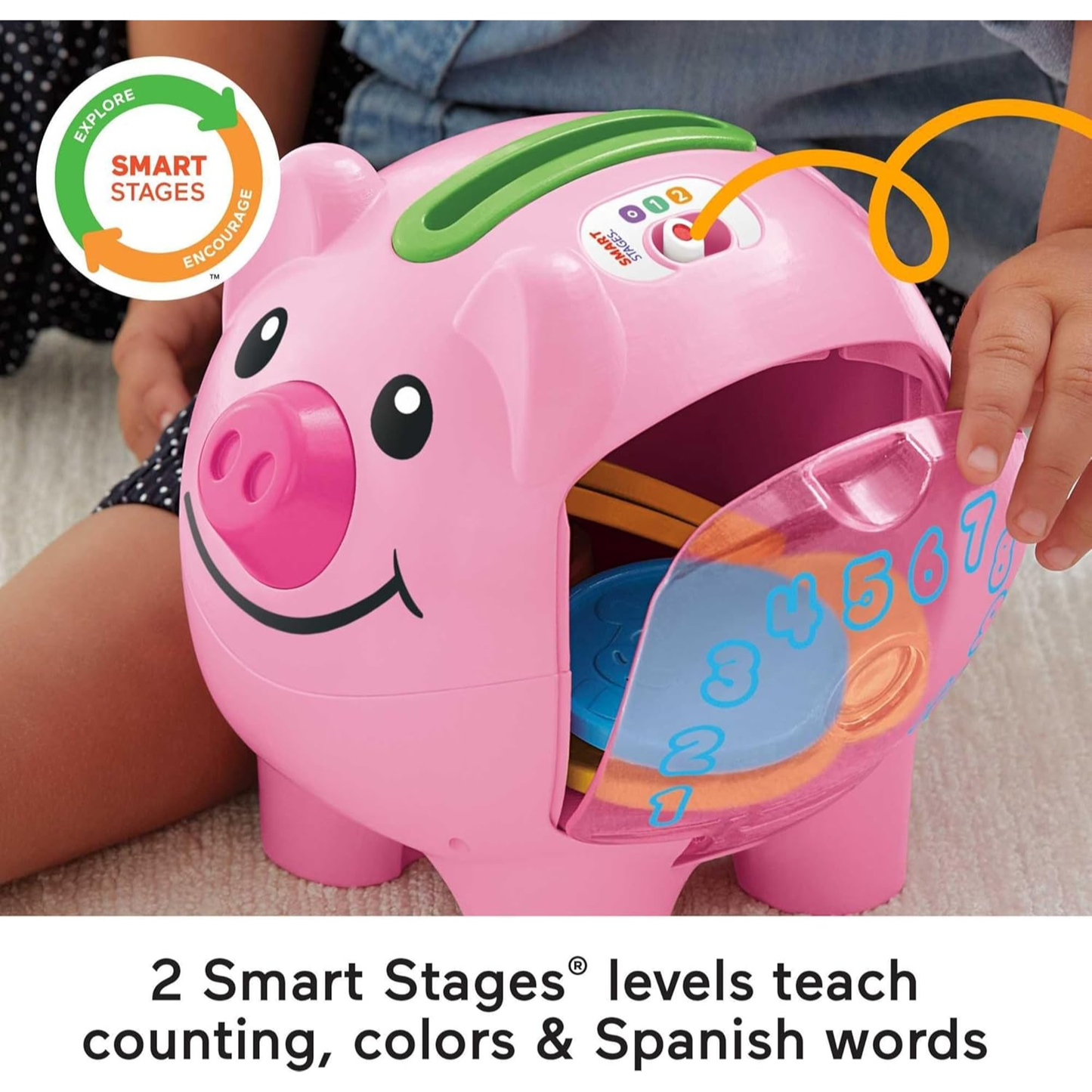 Fisher-Price Laugh & Learn Smart Stages Piggy Bank 智慧學習小豬撲滿