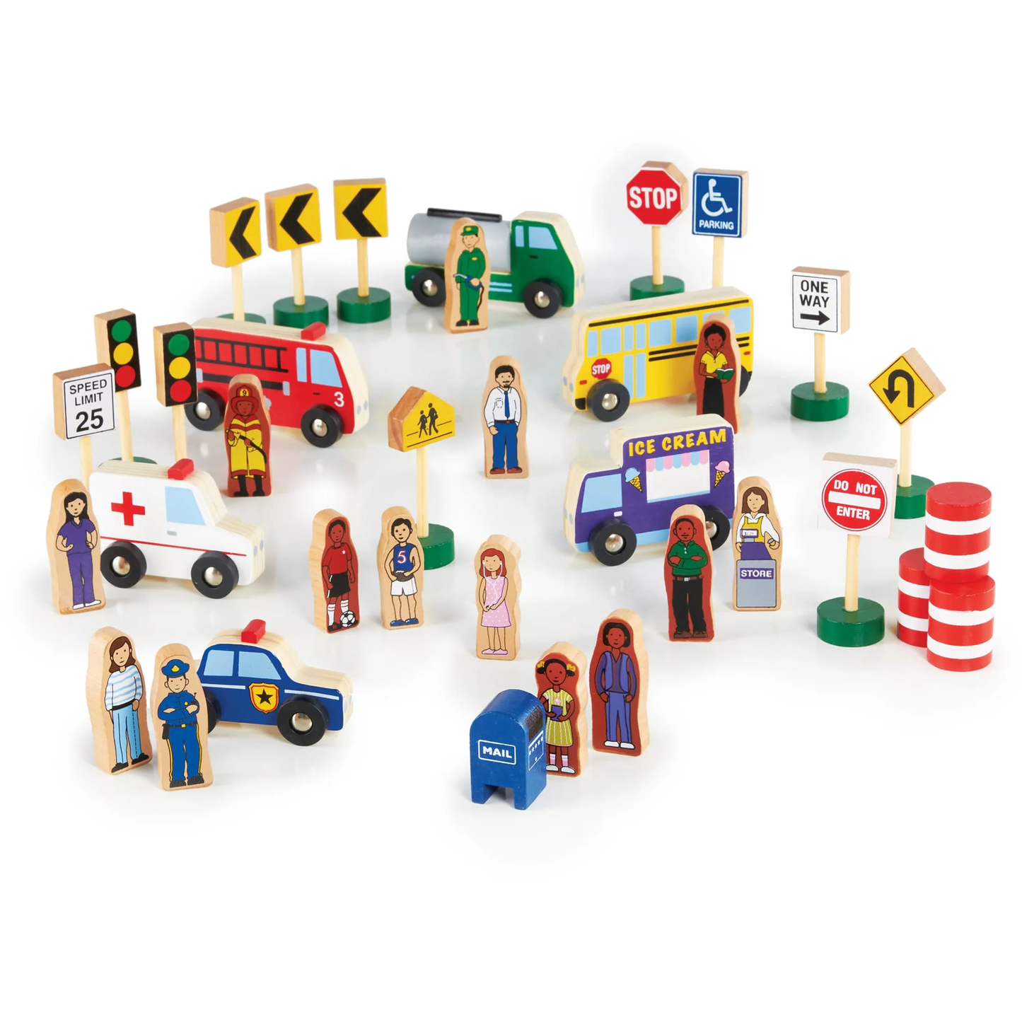 Guidecraft Community and Roadway Essentials