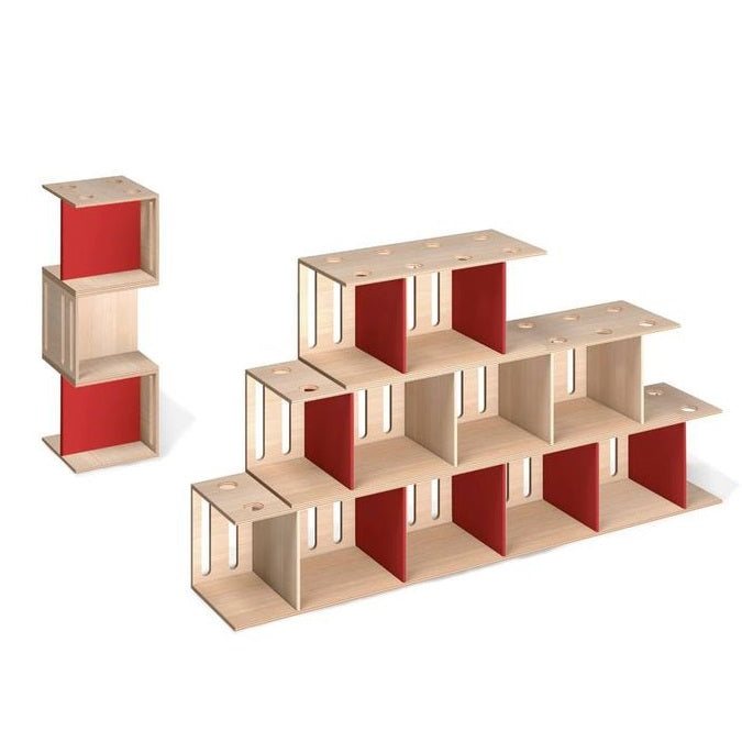 GAM PLURIPIU 2 in 1 Stackable Multipurpose Toddler Chair-Cabinet 2合1 可疊高多功能木制椅子儲物架 Age 0-3