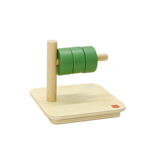 GAM MONTESSORI DISCS ON HORIZONTAL DOWEL