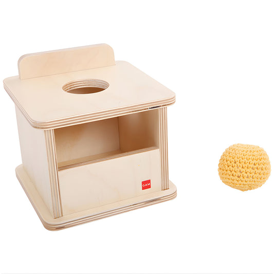 GAM MONTESSORI IMBUCARE BOX WITH KNIT BALL