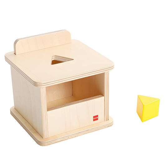 GAM MONTESSORI IMBUCARE BOX WITH TRIANGULAR PRISM