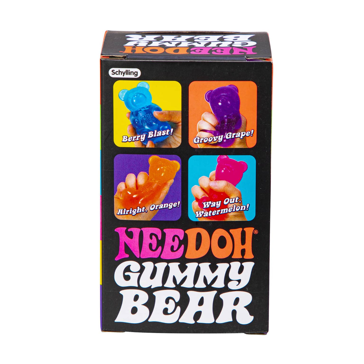 Schylling NeeDoh Gummy Bear 軟糖小熊造型紓壓捏捏樂 (兒童感官療癒玩具) Random Color 顏色隨機