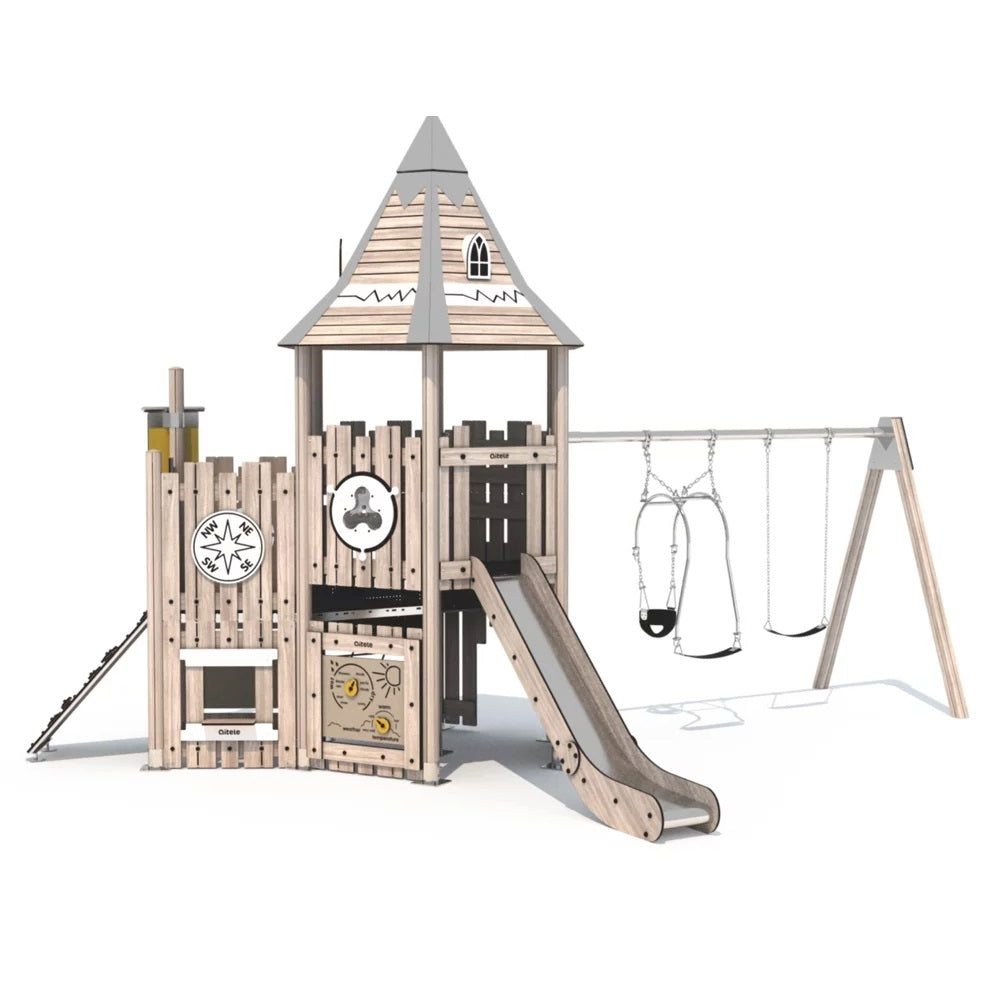 Playgrounds Structures Outdoor Play Worlds Chalet 4 遊樂場設施