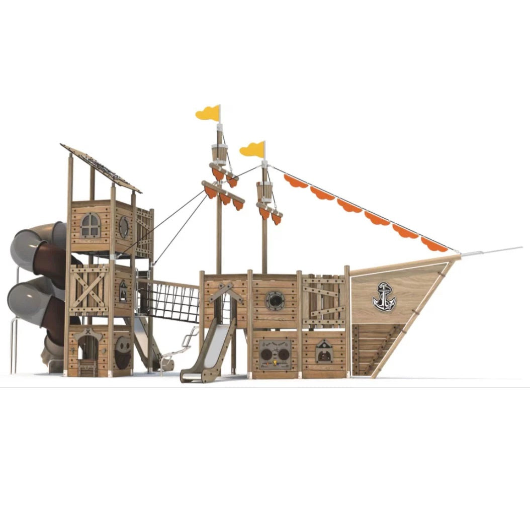 Playgrounds Structures Outdoor Play Worlds Ship 4 遊樂場設施組合