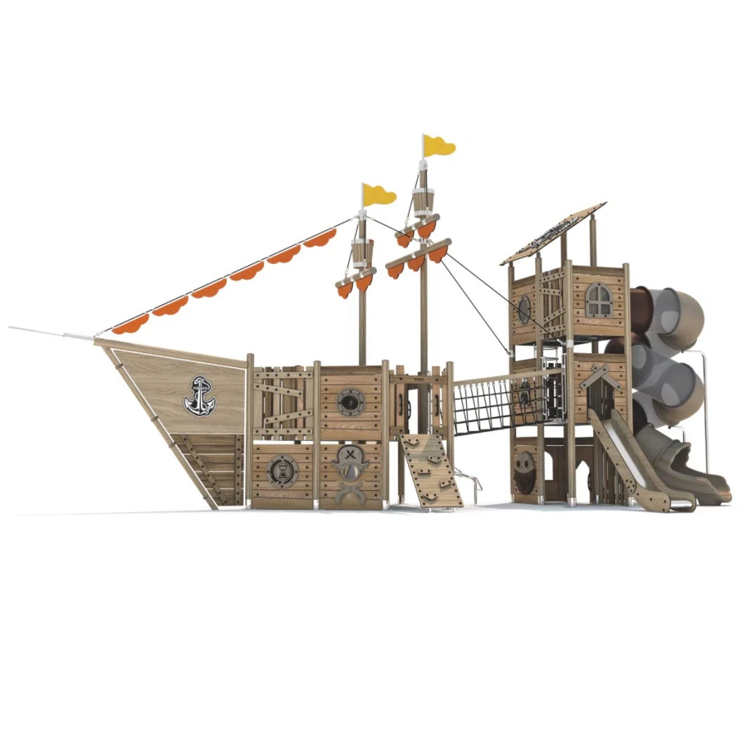 Playgrounds Structures Outdoor Play Worlds Ship 4 遊樂場設施組合