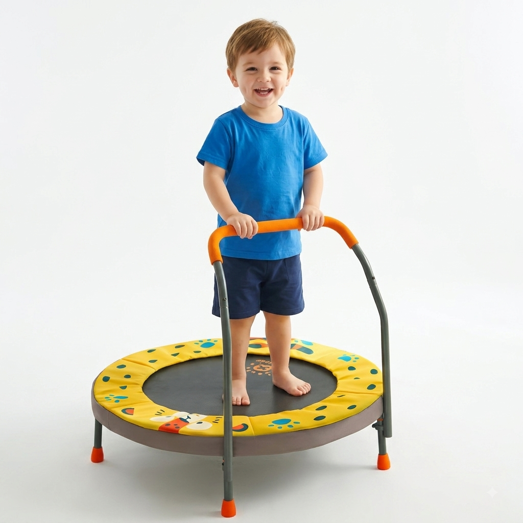 Leap Leopard Trampoline 兒童安全彈床 EN71 Safety Approval