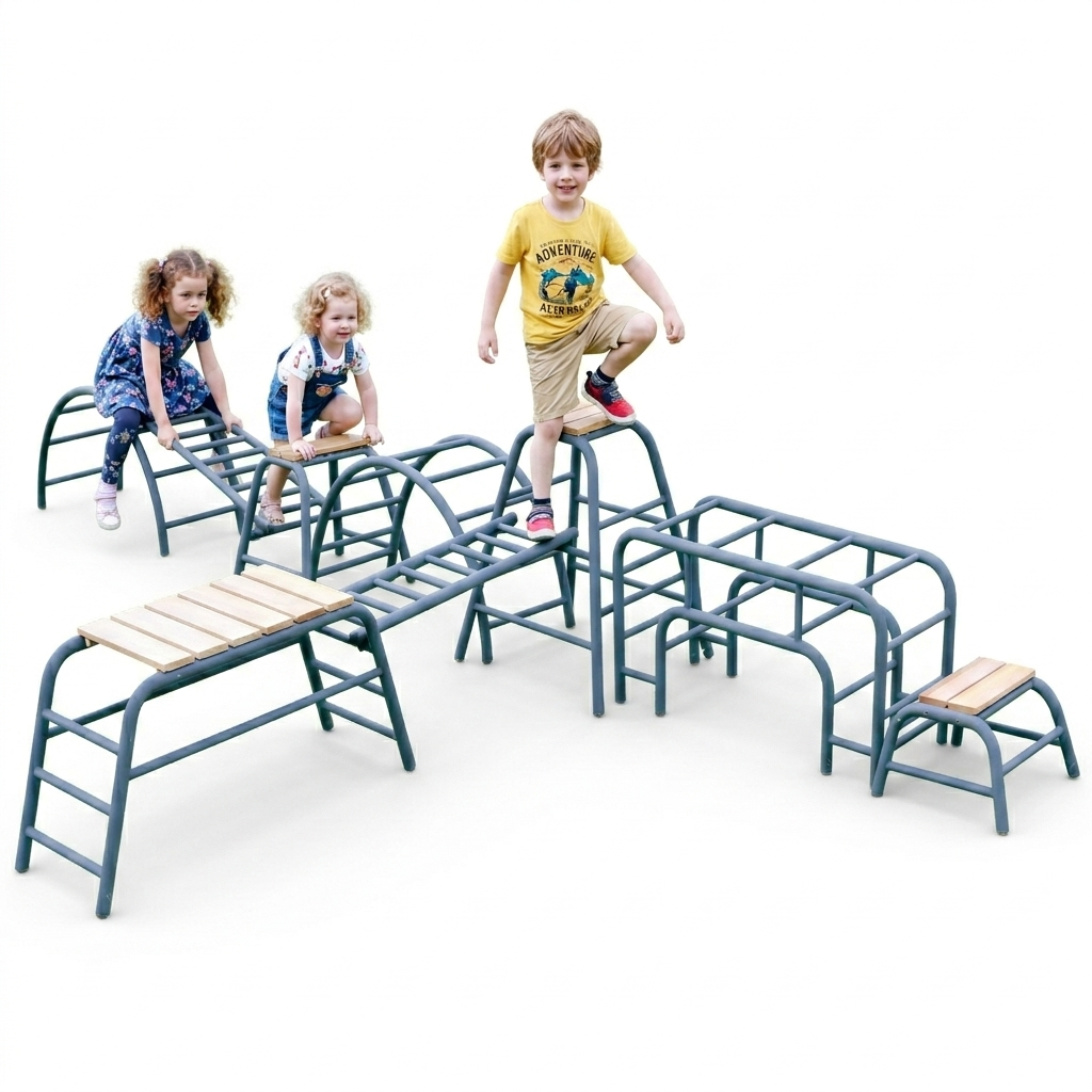 Vivaio Outdoor Obstacle Courses Trestle Set for Kindergarten 專業幼兒戶外體能障礙訓練套裝