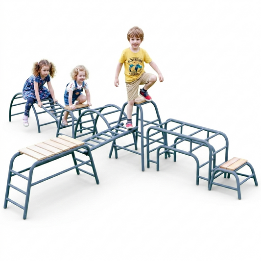 Vivaio Outdoor Obstacle Courses Trestle Set for Kindergarten 專業幼兒戶外體能障礙訓練套裝