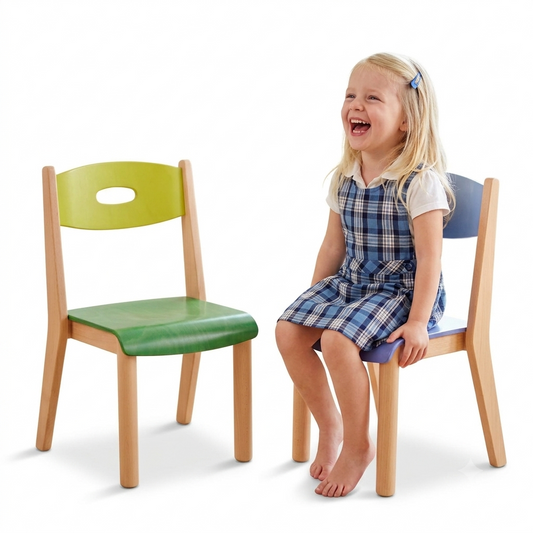 GAM Stackable Beech Wood Chair Seat Height 31cm 坐高 可堆疊櫸木椅 AMI Approval