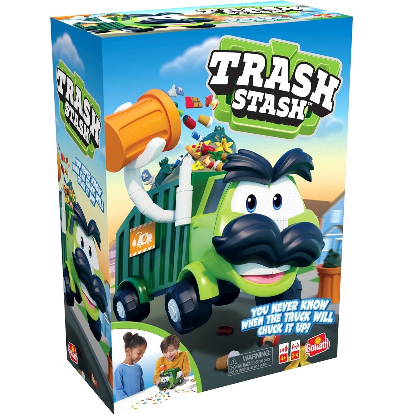 Goliath Trash Stash Matching & Action Game 社區垃圾車 遊配對搶先遊戲