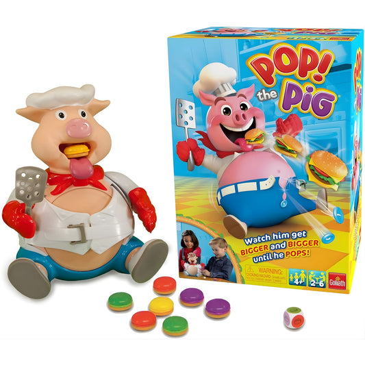 Goliath Pop the Pig Action Game 爆肚小豬桌上動作遊戲