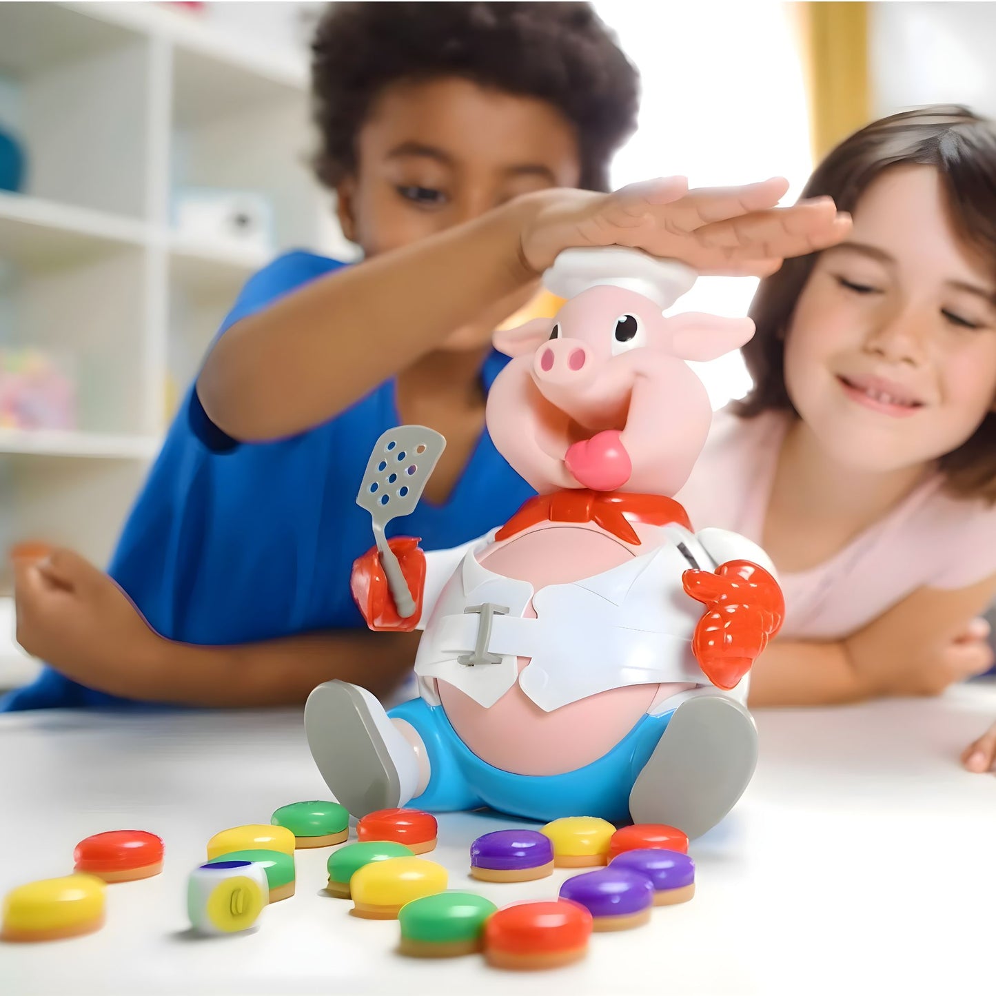 Goliath Pop the Pig (Bigger and Better) Children's Preschool Board Game 爆波小豬桌上遊戲 (加大升級版) 幼兒學前益智玩具