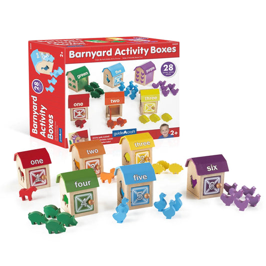 Guidecraft Barnyard Activity Boxes
