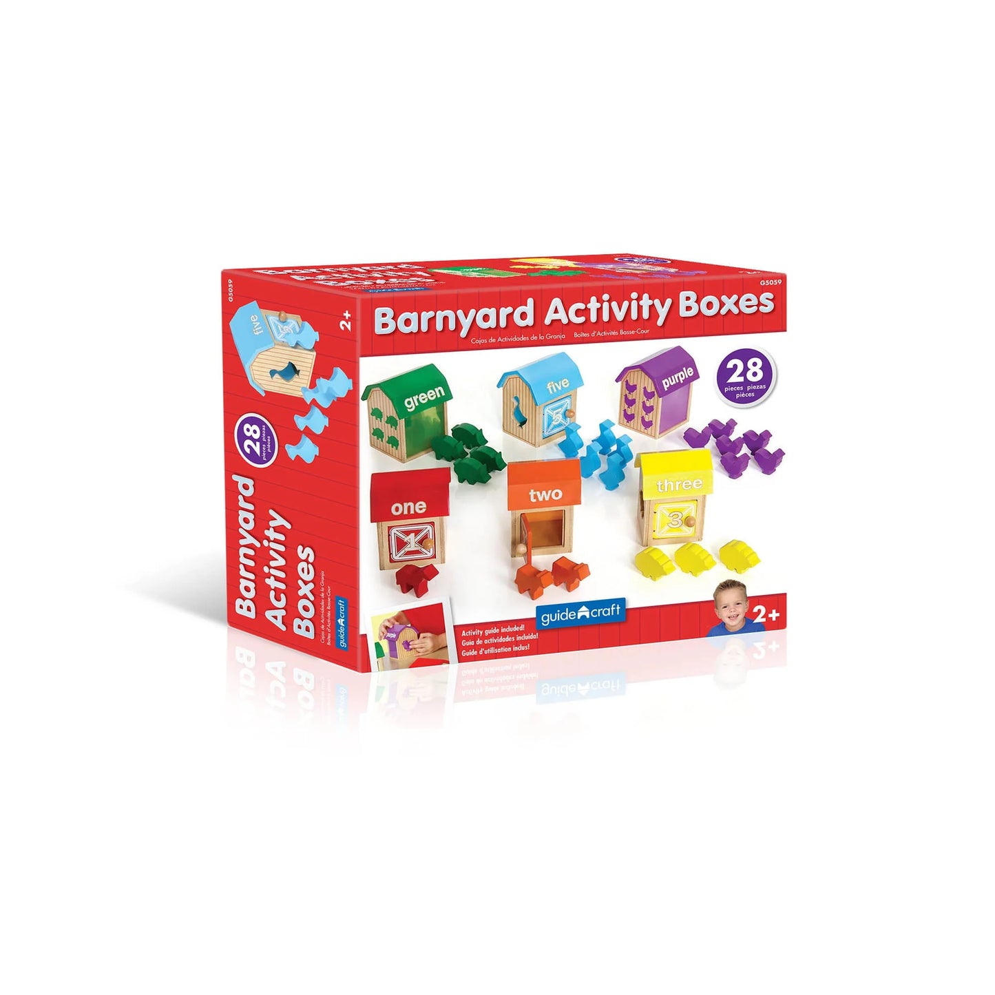 Guidecraft Barnyard Activity Boxes