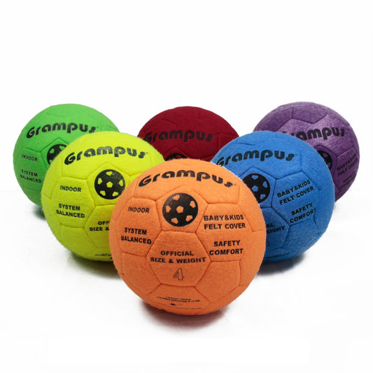 Grampus Sensory Soft Velve Ball Set of 6色觸感軟絨球