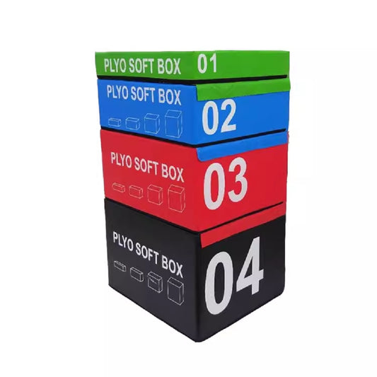 Grampus Soft Plyo Jump Boxes Set of 4 經典跳箱4件套