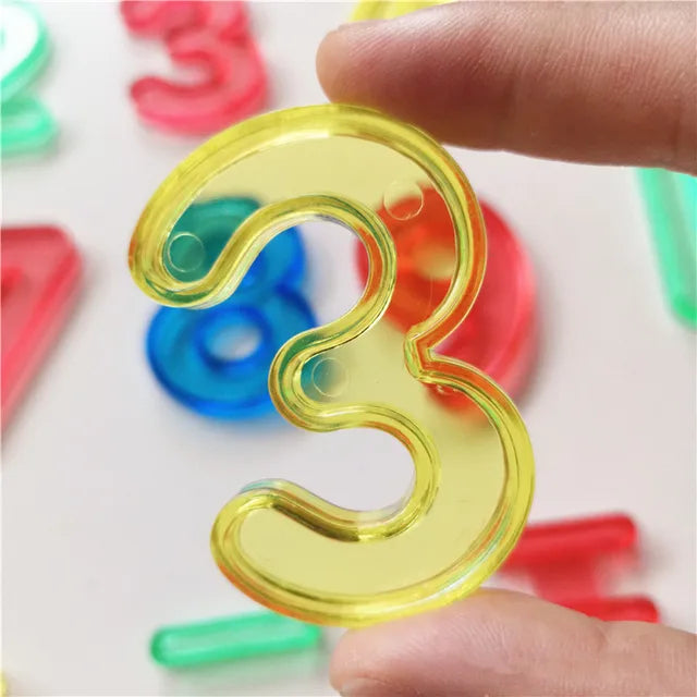 Transparent Numbers Pack Transparent Numbers Set 48 Pieces 透明數字及運算符號 48個 – MY SCHOOL BUS