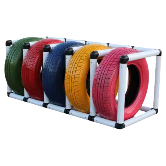Colourful Rubber Tire Set of 5個套裝彩色橡膠輪胎