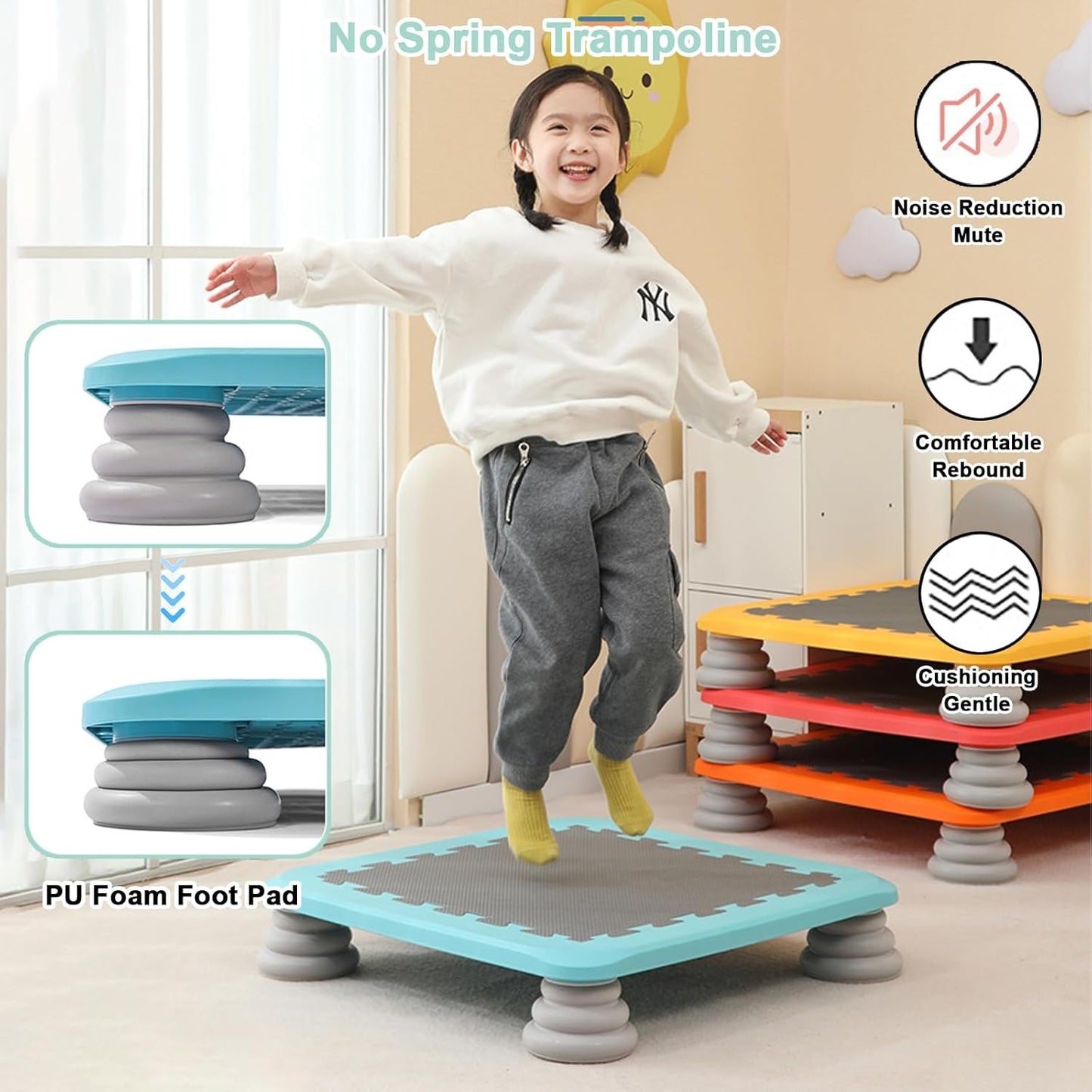 Mini Square Trampoline 兒童方形彈跳床