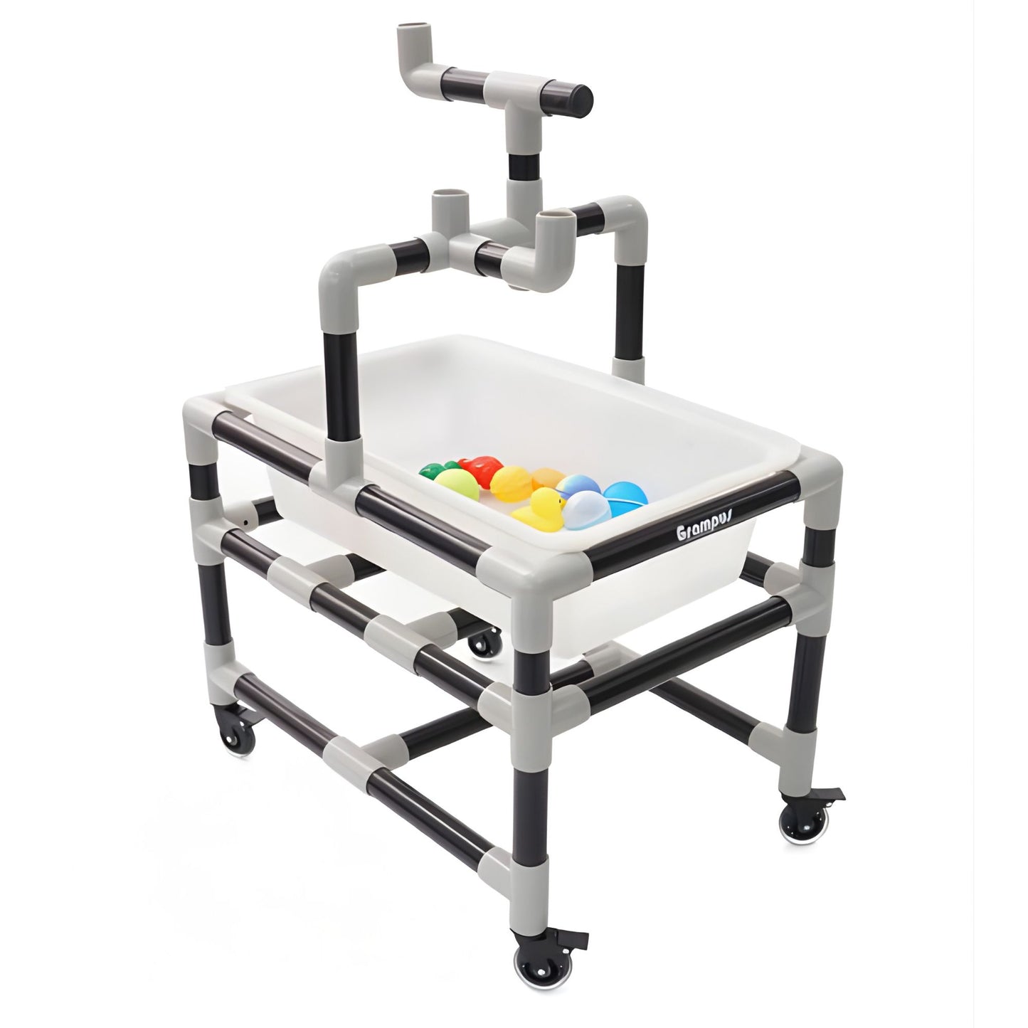 L78*W55*H110cm Mobile Pipe Builder Sand and Water Play Table 可移動水管組合沙水桌