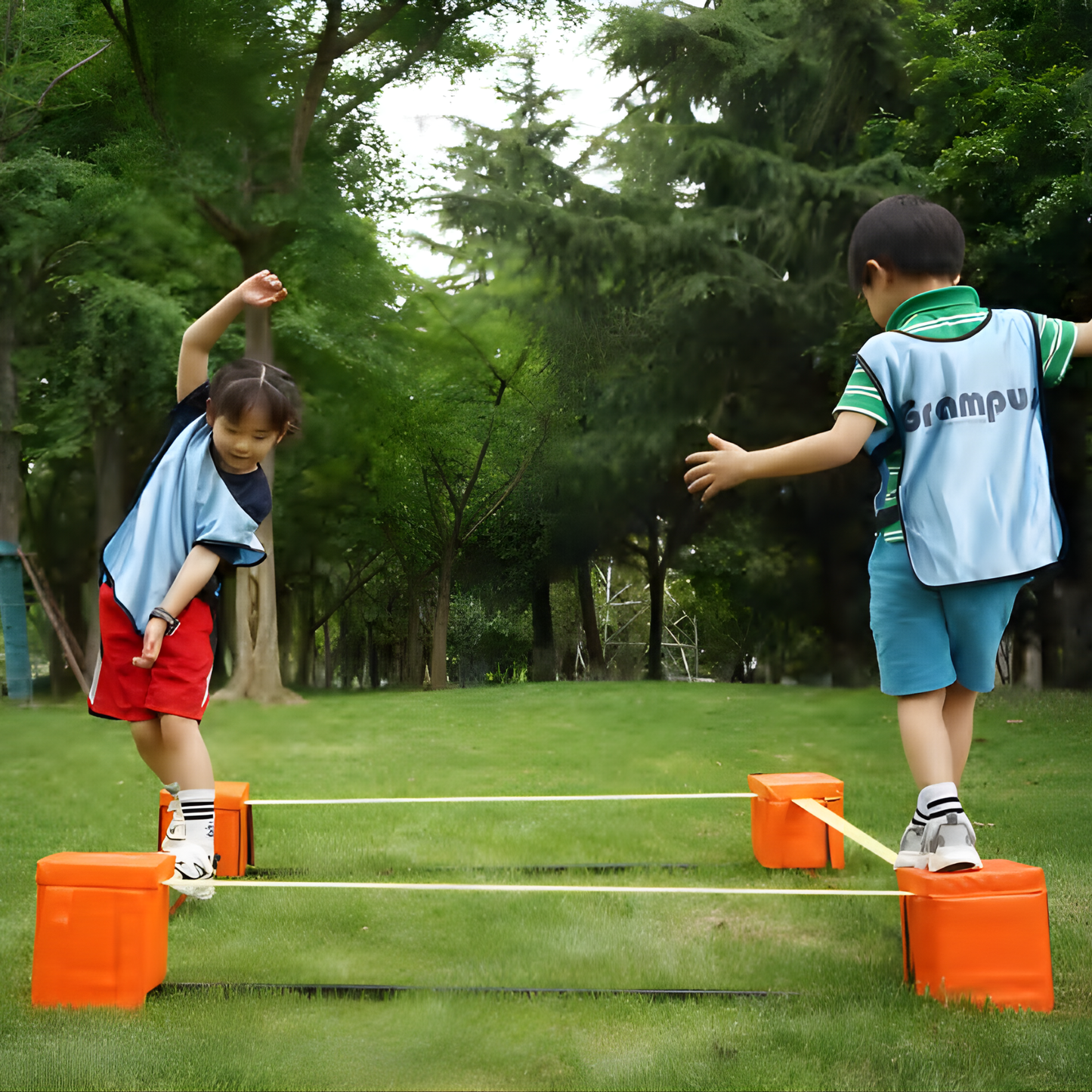 Bouncy Band Balance Beam Set 彈力軟帶平衡木組合