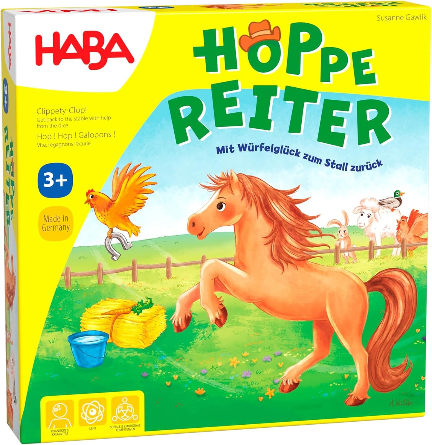 HABA Clippety-Clop Strategy Game 我的小馬 邏輯思維策略遊戲
