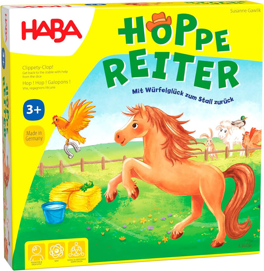 HABA Clippety-Clop Strategy Game 我的小馬 邏輯思維策略遊戲
