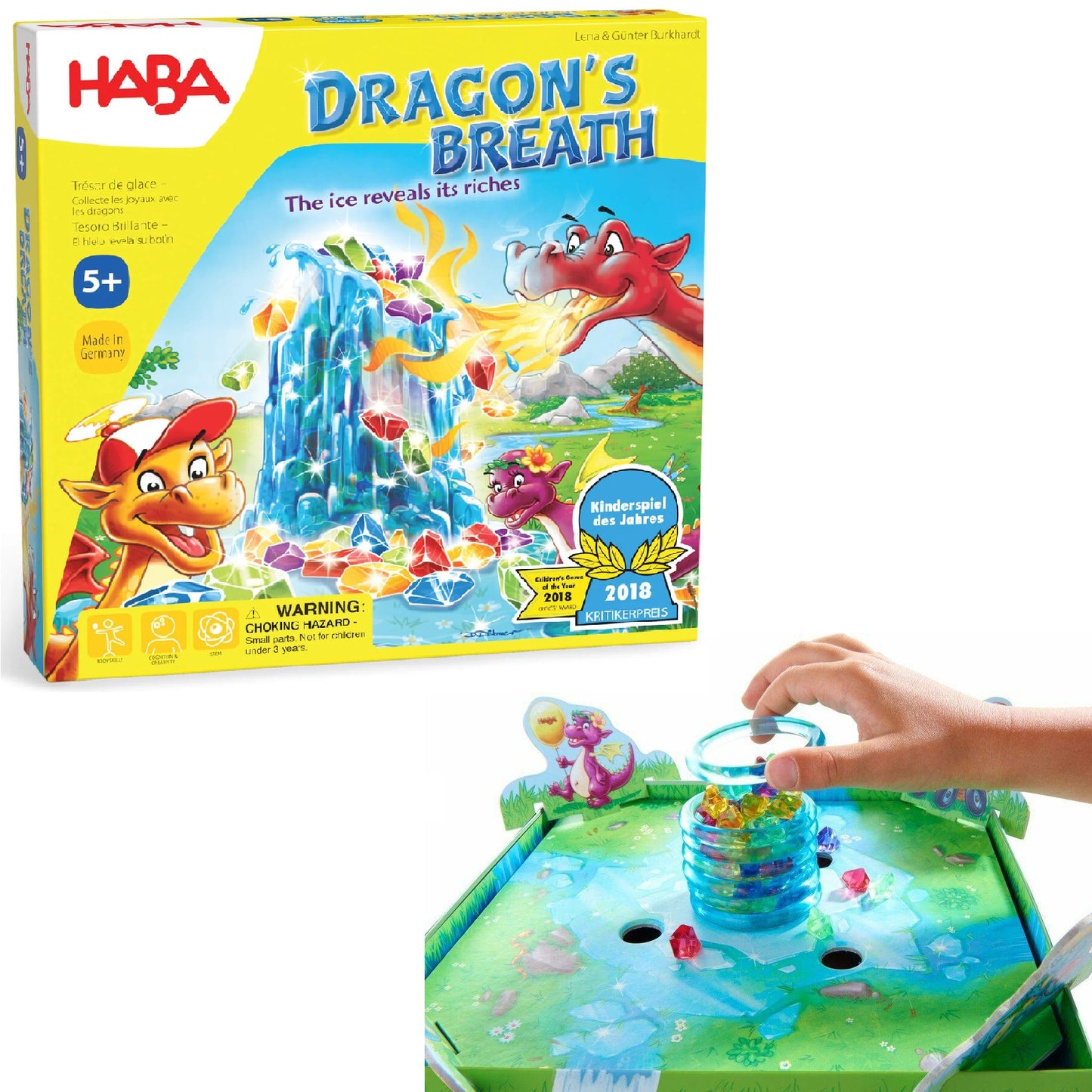 HABA 303402 Dragon’s Breath Board Game 龍之吐息 收集寶石遊戲