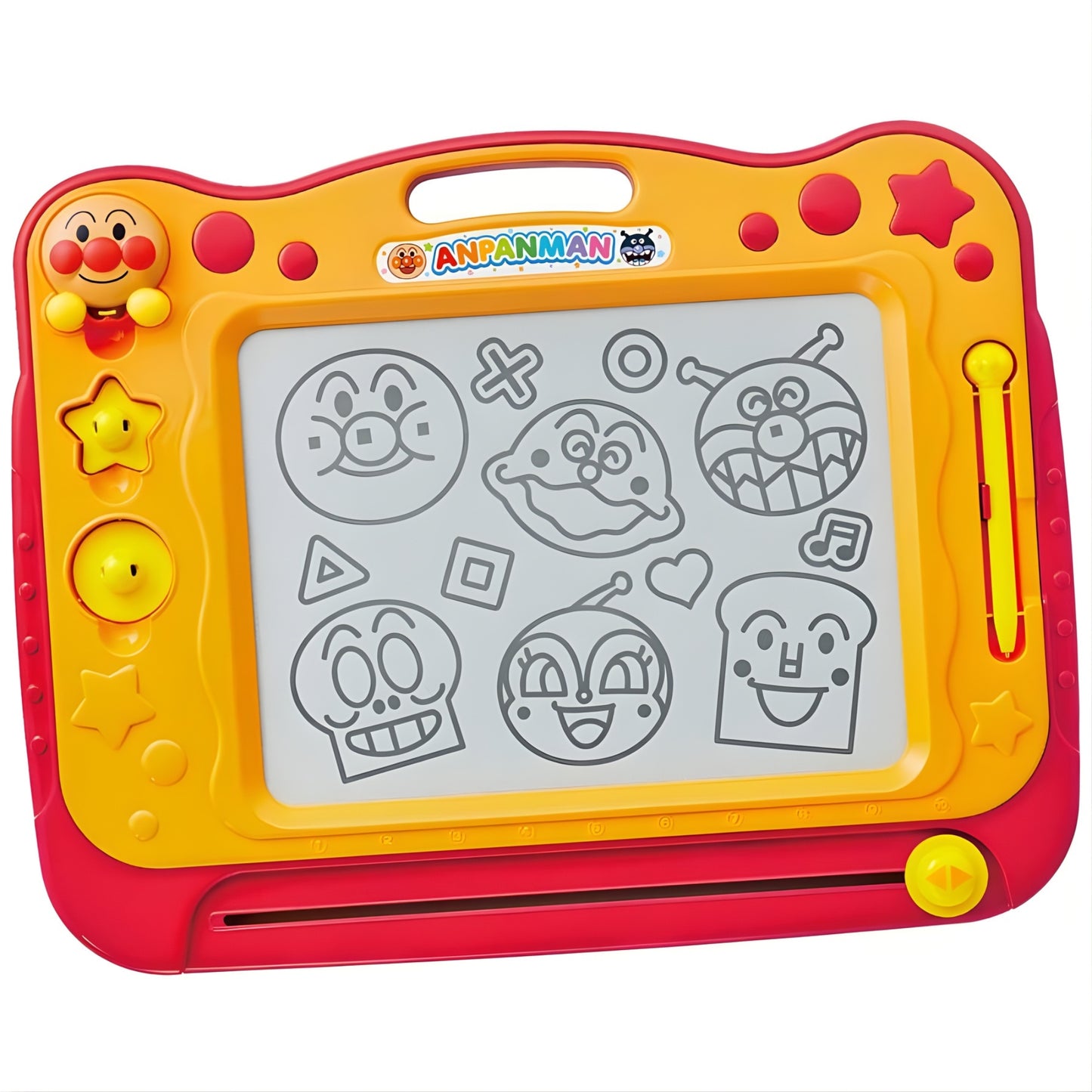 Anpanman Genius Brain Magnetic Drawing Board Set 麵包超人新磁石畫板