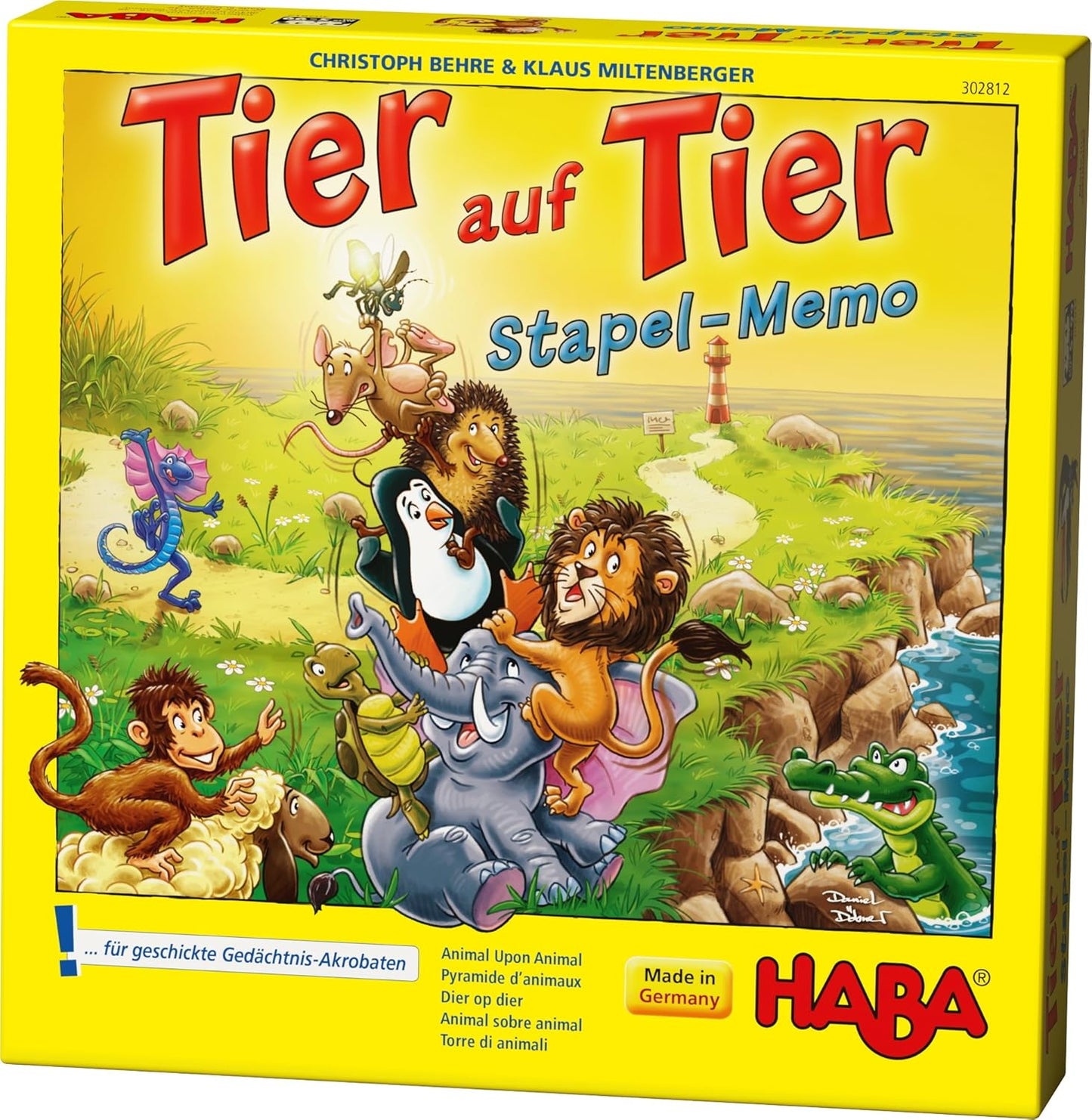 Haba 302812 Animal upon Animal Stcking Memory Game 動物疊疊樂 平衡置高技巧記憶遊戲