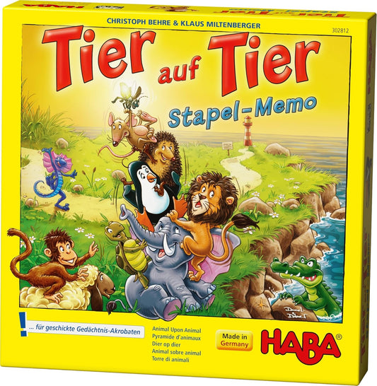 Haba 302812 Animal upon Animal Stcking Memory Game 動物疊疊樂 平衡置高技巧記憶遊戲