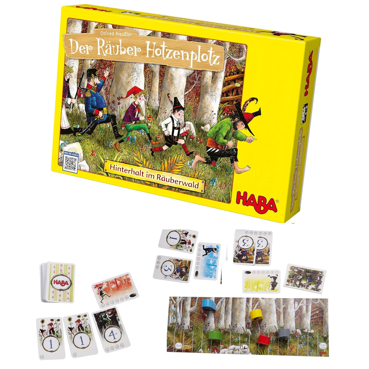 Robber Hotzenplotz Haba 300551 Robber Hotzenplotz Forest Searching Strategy Game 強盜 Hotze ...