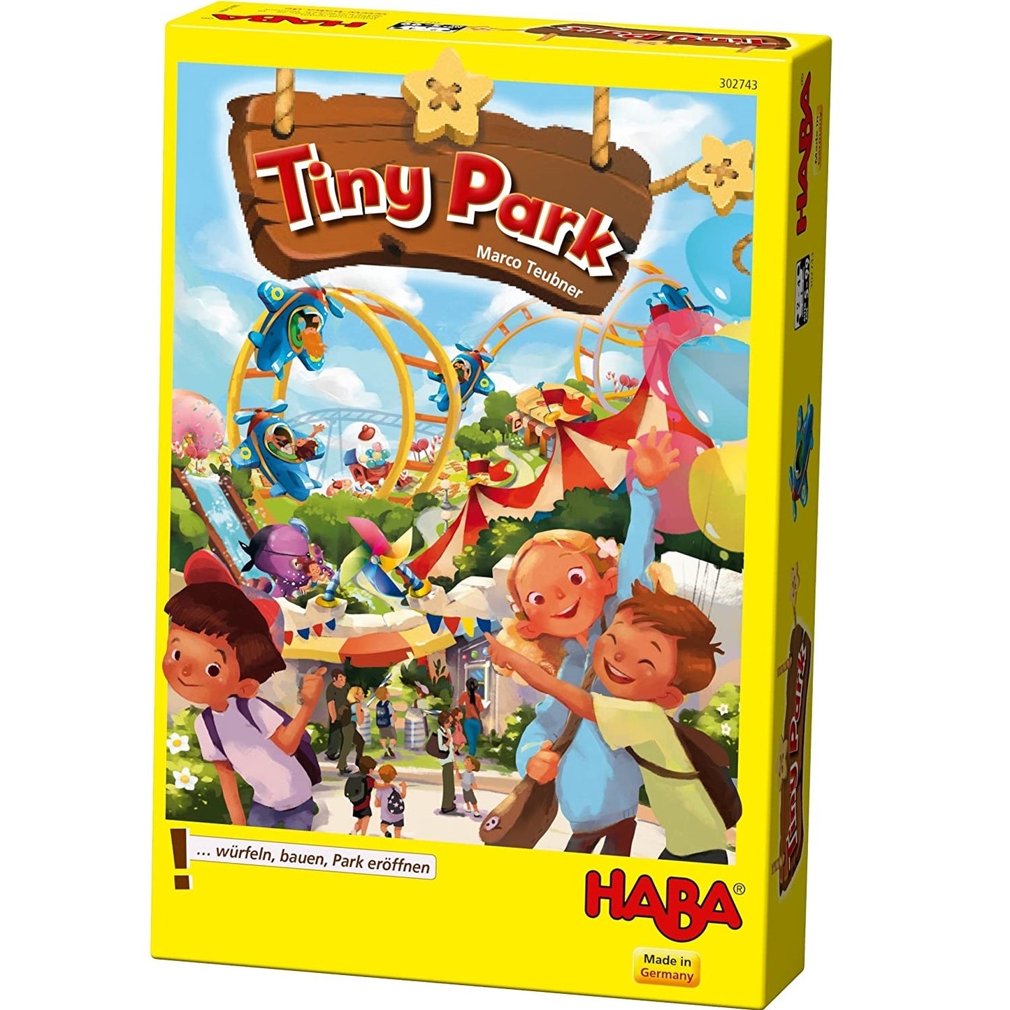 Haba 302743 Tiny Park Strategy & Thinking Game 迷你遊樂園 策略組合遊戲