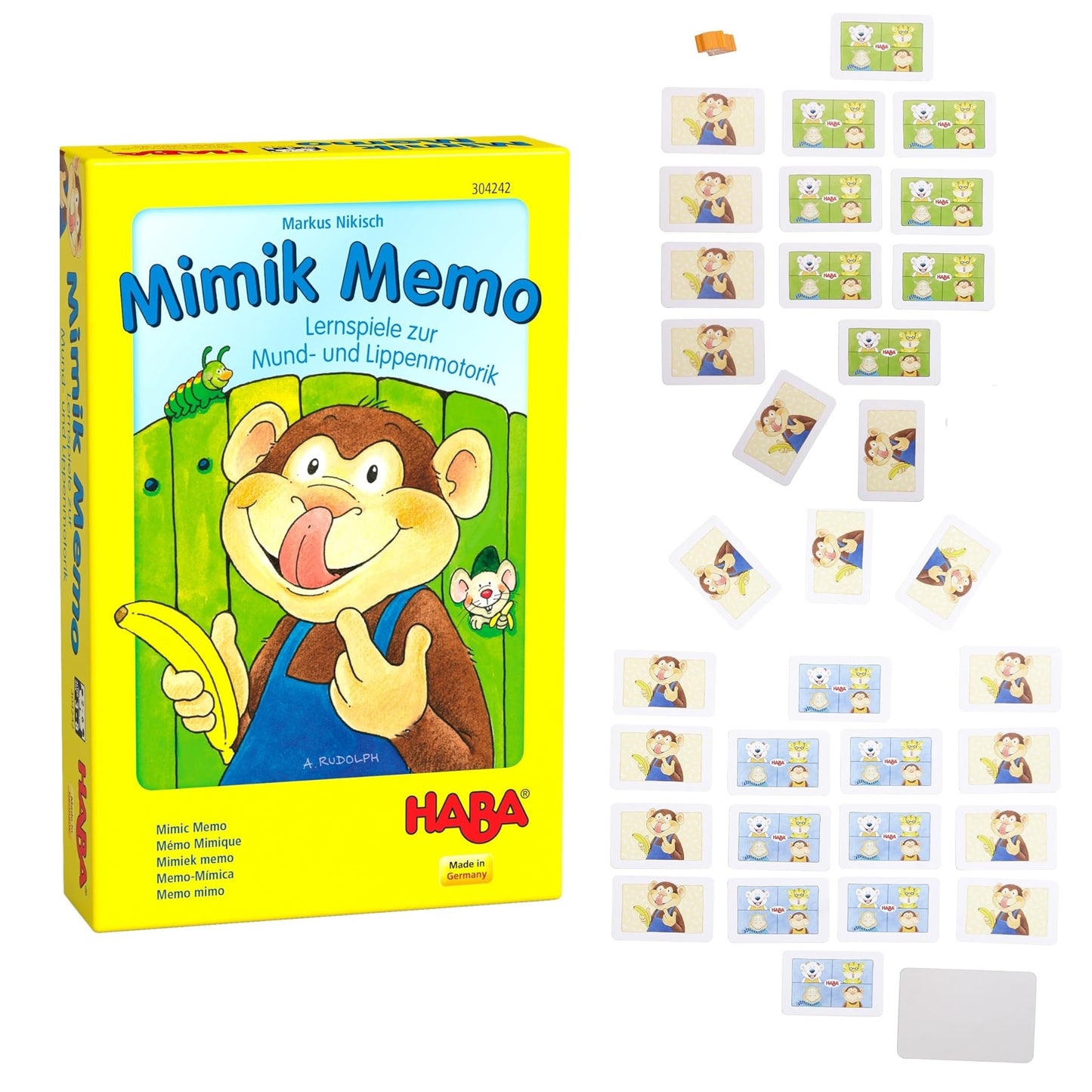 Haba Mimik Memo Oral Motor Skills Game  扮嘢王口腔運動訓練遊戲