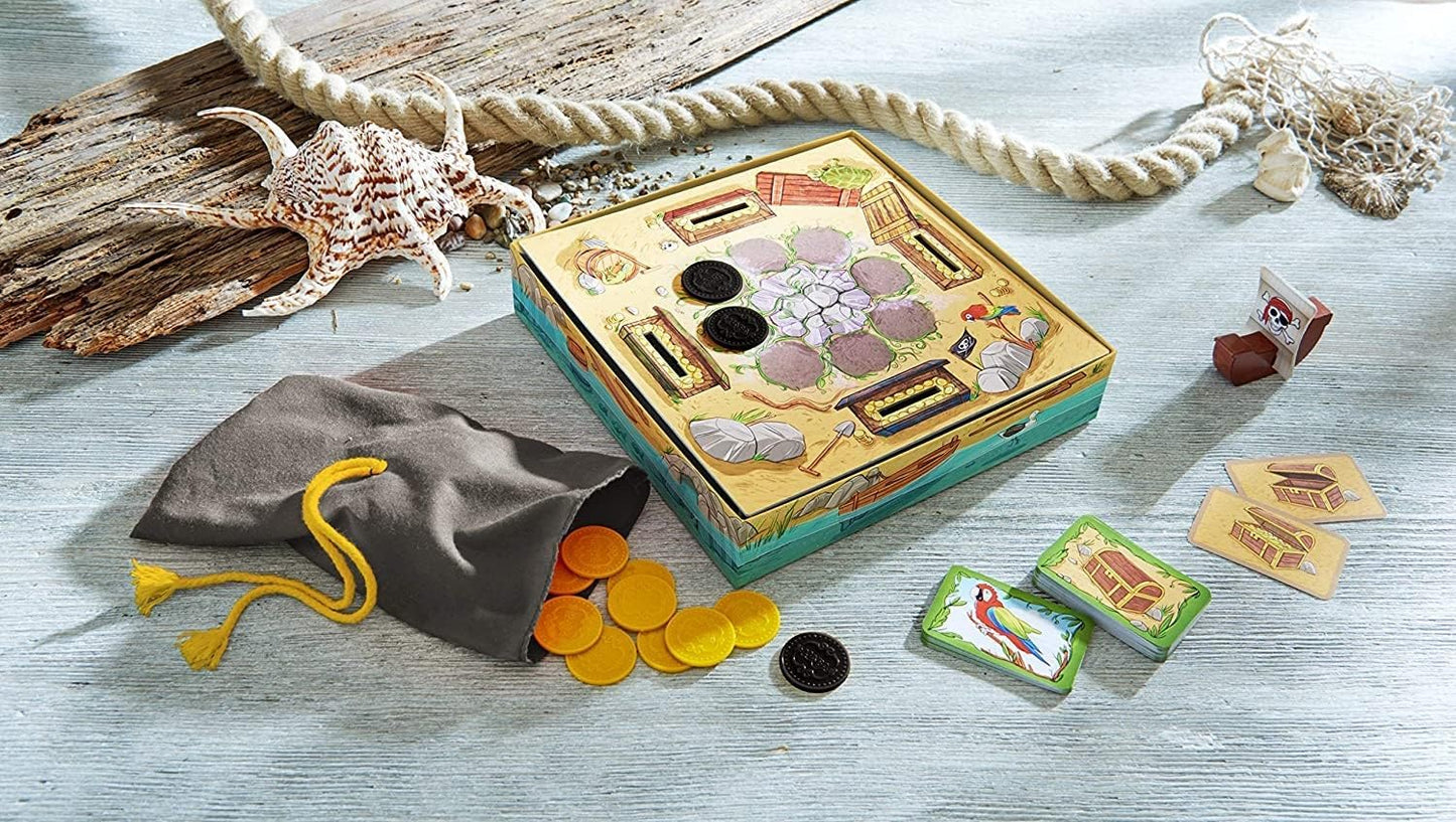 Haba 304294 The Curse of the Pirate Gold Strategy Game 小海盜的黃金詛咒 策略遊戲