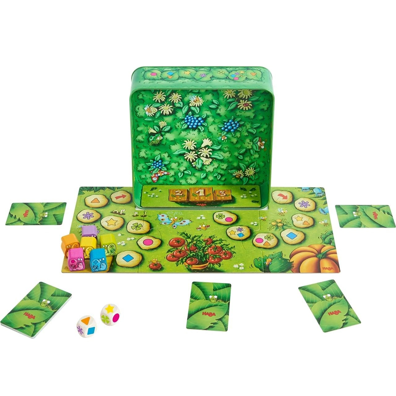 Haba 304558 Snail Sprint Magnetic Racing Game 蝸牛衝刺 磁力賽道 桌上遊戲
