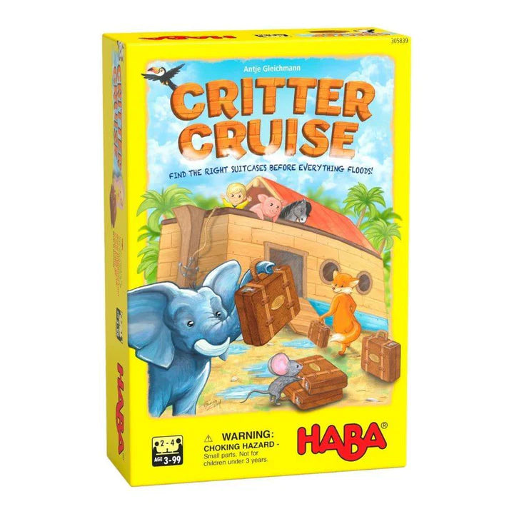 Haba 305839 Critter Cruise Cooperative Noah's Ark Memory Game 挪亞方舟合作記憶遊戲
