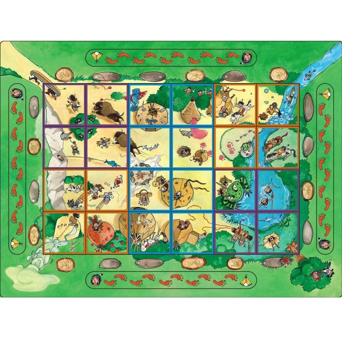 Haba 4534 Chief "PUZZLE NOSE" Memory Game 印第安酋長 配對記憶遊戲
