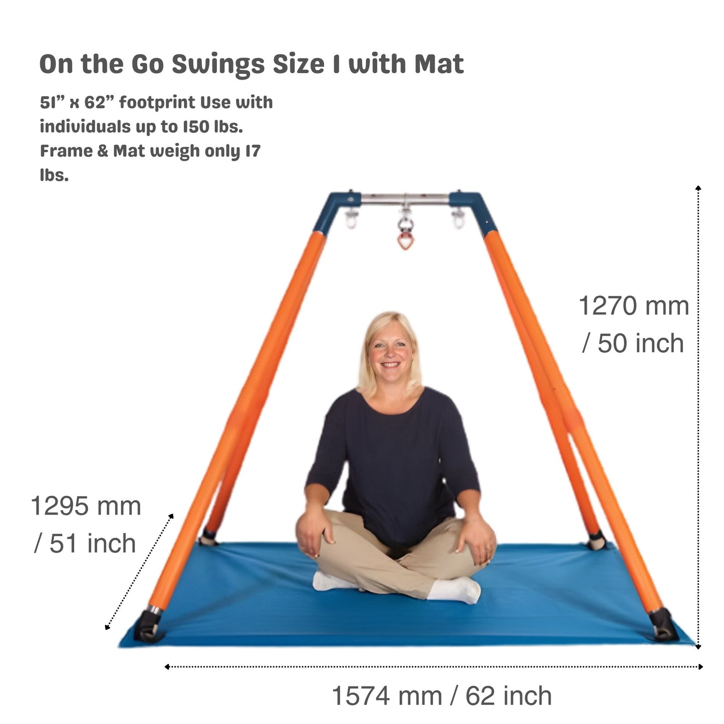 Haley's Joy Swing Frame 3-Point Suspension Size 1  便攜式秋千架 – 1號 (3點懸掛系統)
