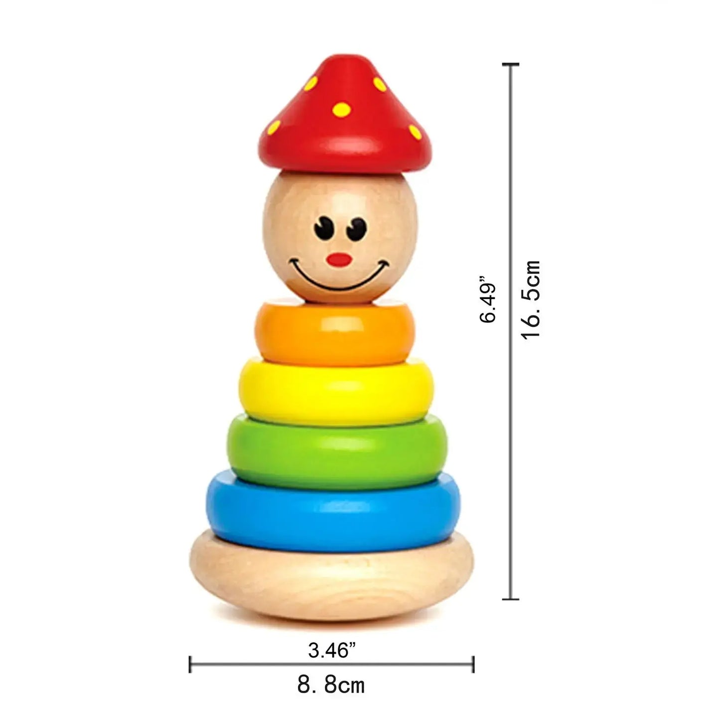 Hape Clown Stacker 小丑堆疊玩具