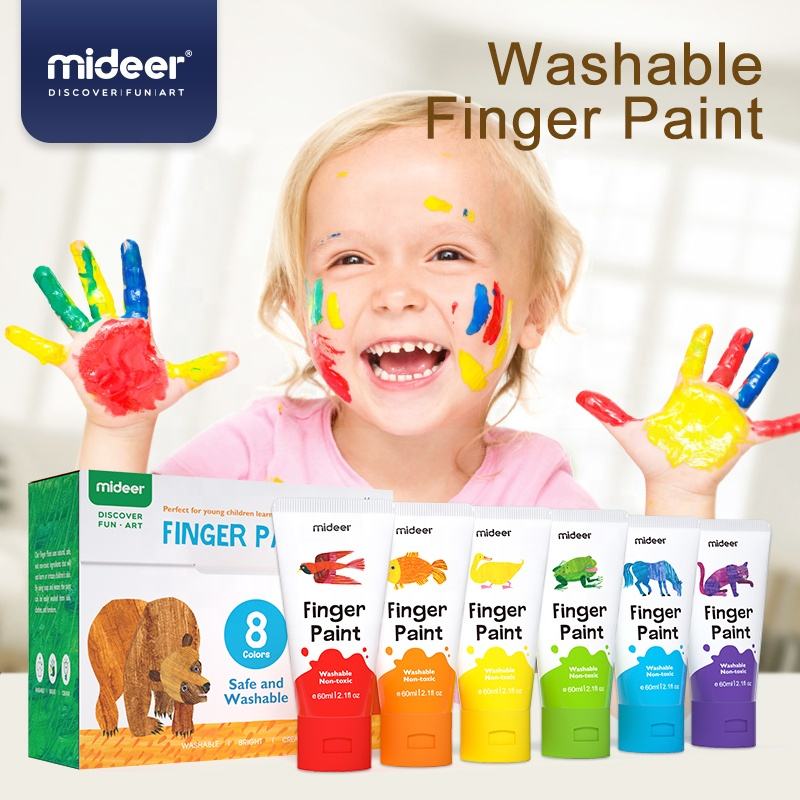 Mideer Finger Paint - The Very Hungry Caterpillar 手指畫－好餓的毛毛蟲