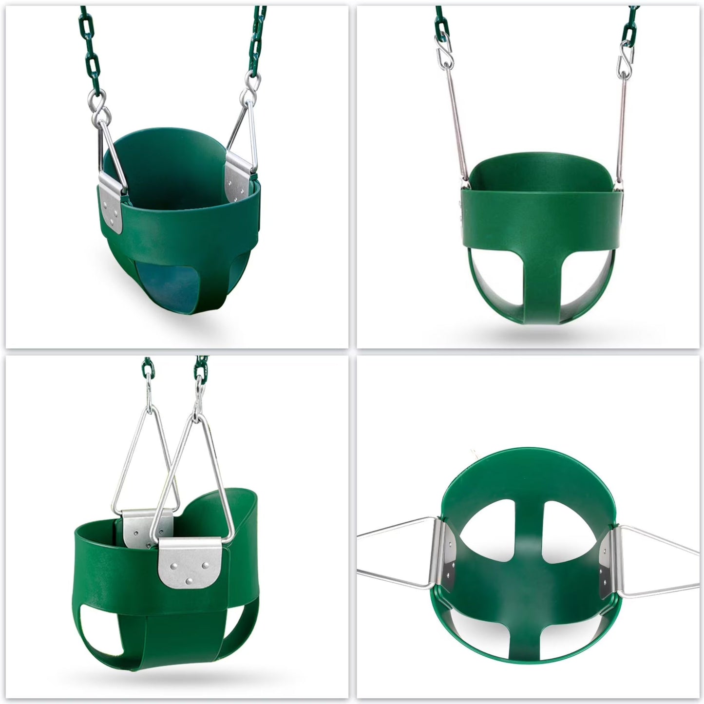 High-Back Full Bucket Toddler Swing CPC Safety Approval Max Weight 100KG 兒童全包圍高背防夾手吊籃鞦韆
