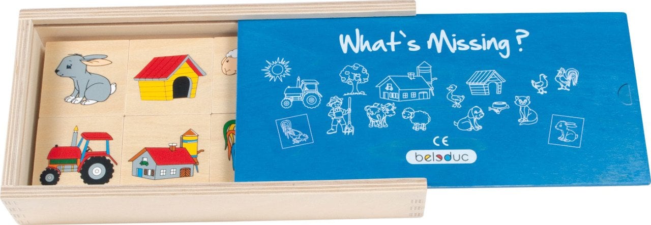 Beleduc What 's Missing 找找看少了什麼遊戲