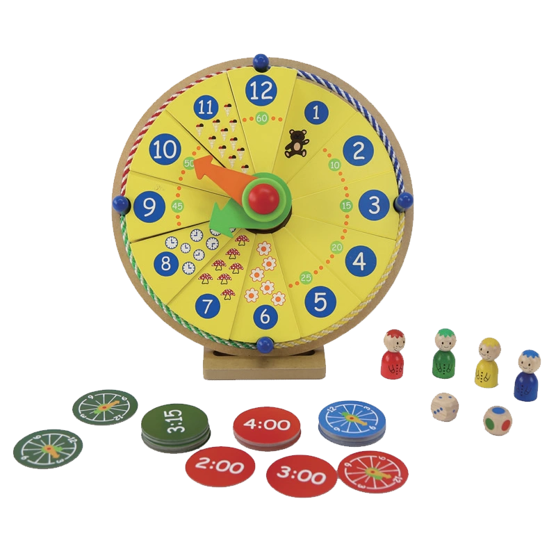 Beleduc Playing and Learning Clock Cake 蛋糕時鐘時間理解遊戲