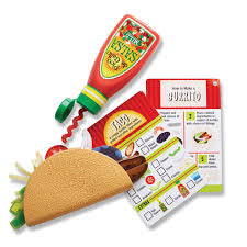 Melissa & Doug Fill & Fold Taco & Tortilla Set