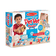 Melissa & Doug Examine & Treat Pet Vet Play Set 探診及治療寵物醫生扮演玩具