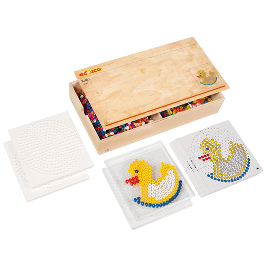 Educo Insert Mosaic Circle創意馬賽克創意拼圖遊戲盒-圓形