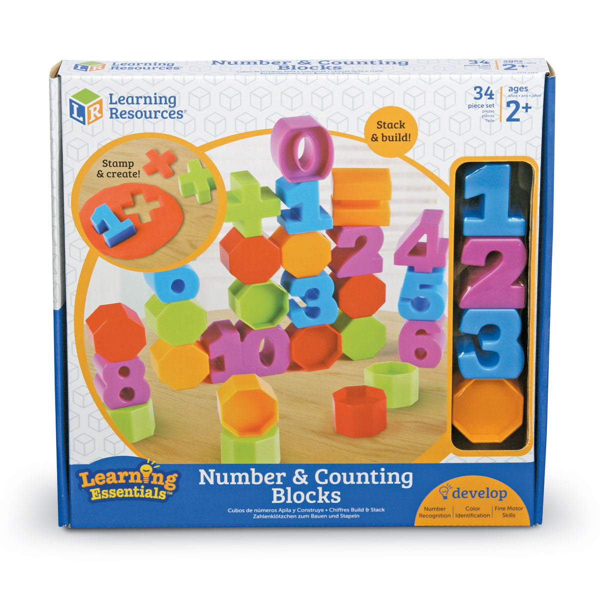 Learning Resources Number & Counting Blocks – MY SCHOOL BUS